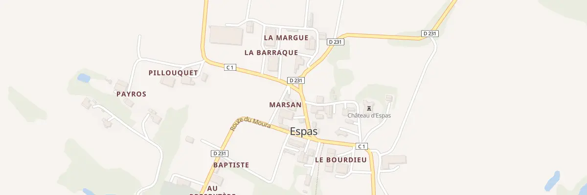 Plan du 5087 A l’Eglise à Espas