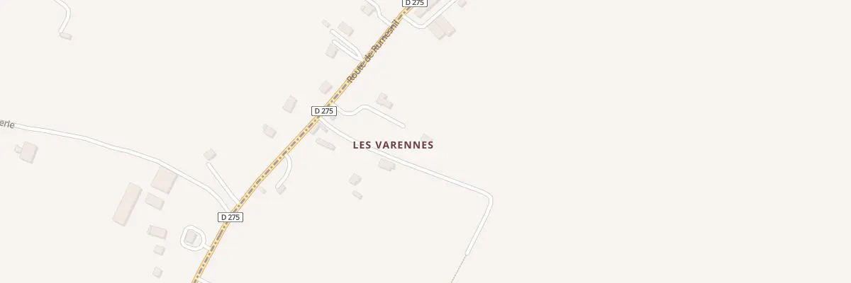 Plan du 5 Che des Varennes à Valsemé