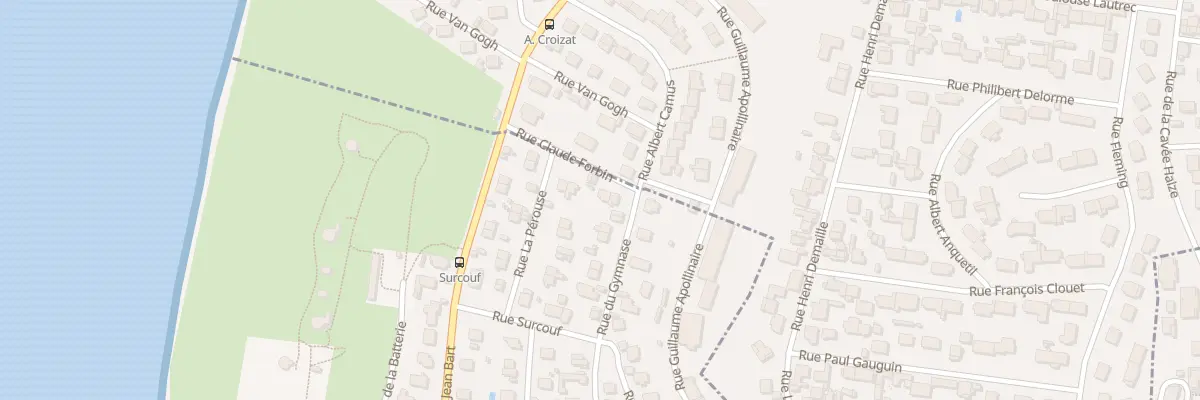 Plan du 1 Rue Claude Forbin à Sainte-Adresse