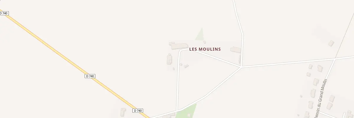 Plan du 2 Les Moulins à Villefagnan