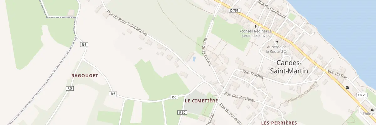 Plan du 5B Rue du Puits Saint Michel à Candes-Saint-Martin