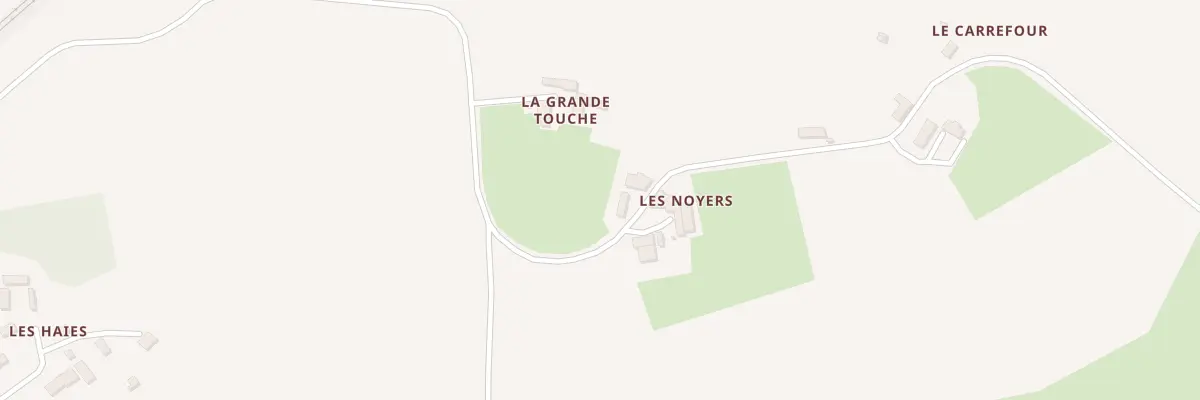 Plan du 5020 Les Noyers à Degré