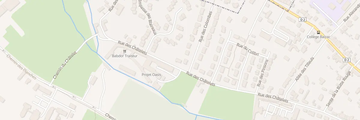 Plan du 62B Rue des Châtelets à Alençon