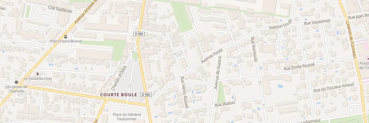 Plan du 31 Rue de la Verrerie à Tarbes