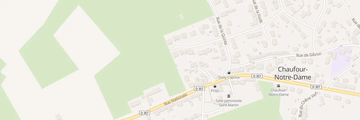 Plan du 13 Rue de la Chênaie à Chaufour-Notre-Dame