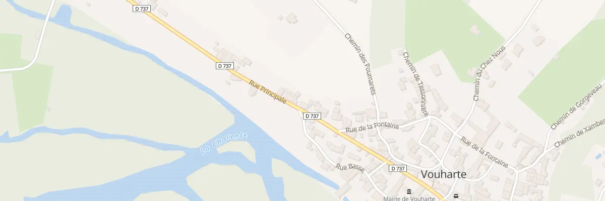 Plan du 791 Rue Principale à Vouharte