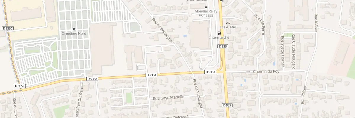 Plan du 29 Rue de Perseigna à Tarbes
