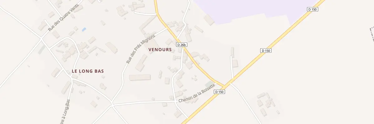 Plan du 3 Rue des Vignes à Rouillé