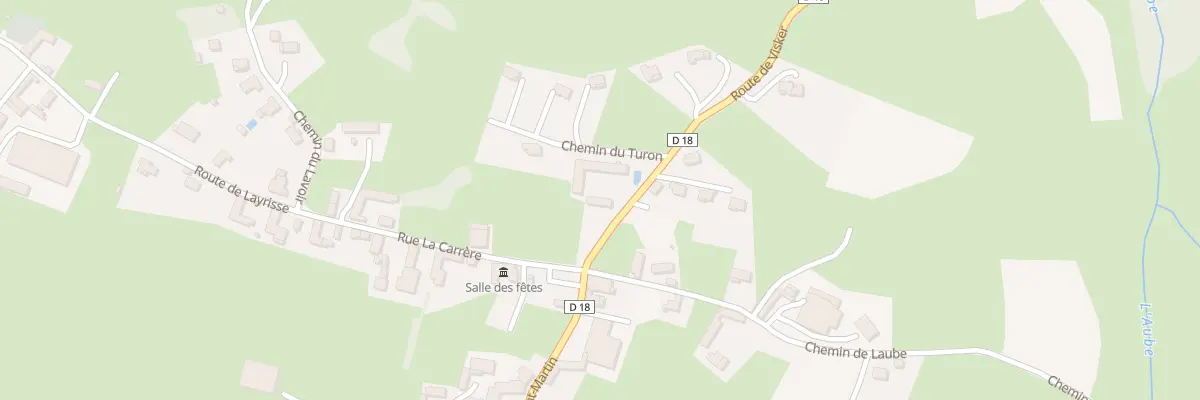 Plan du 1 Rte de Visker à Loucrup