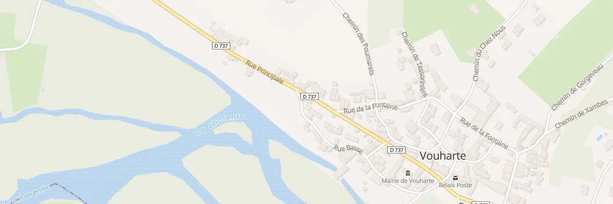 Plan du 820 Rue Principale à Vouharte