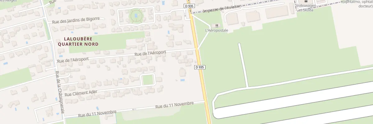 Plan du 15B Rue des Pyrénées à Laloubère