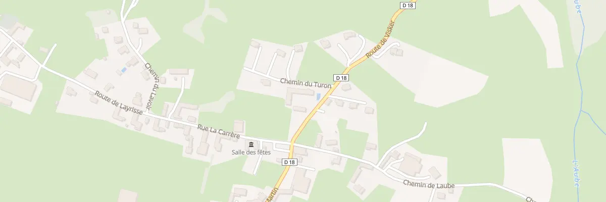 Plan du 3 Rte de Visker à Loucrup