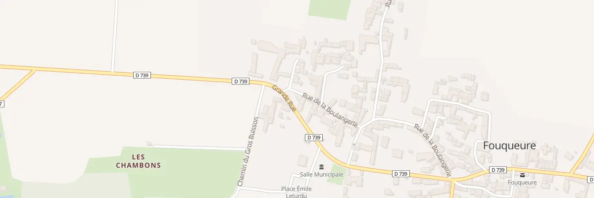 Plan du 5064 Le Bourg à Fouqueure