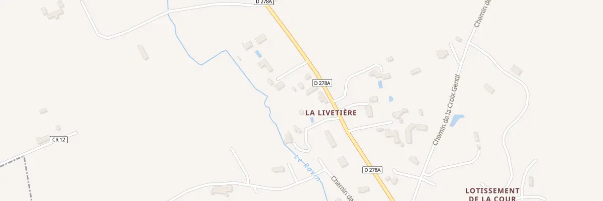 Plan du 736 Rte de St Etienne La Thillaye à Tourgéville