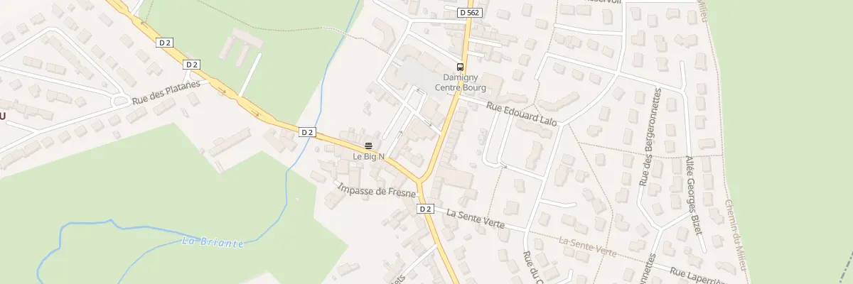 Plan du 3 Rue Principale à Damigny
