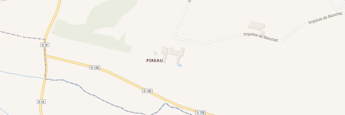 Plan du 18 Pireau à Massugas