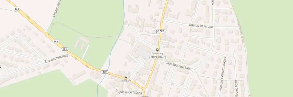 Plan du 7 Rue Principale à Damigny