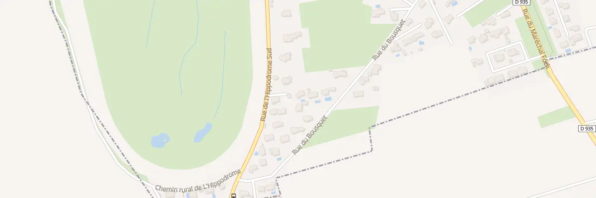 Plan du 11 Rue de l’Hippodrome à Laloubère