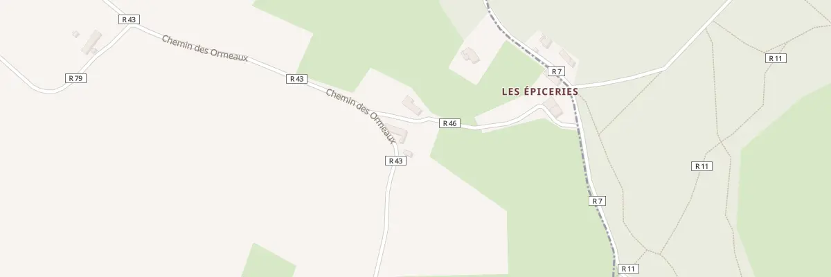 Plan des Interdits à Louplande