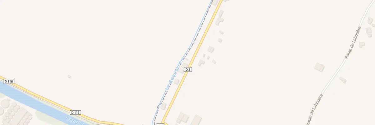 Plan du 305 Rte de Couthures à Marcellus