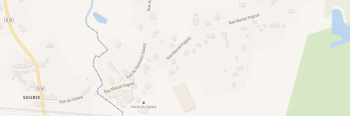 Plan du 15 Rue Marcel Pagnol à Ménesplet