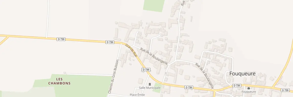 Plan du 5085 Le Bourg à Fouqueure