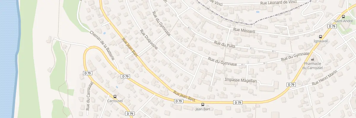 Plan du 6 Rue Duquesne à Sainte-Adresse