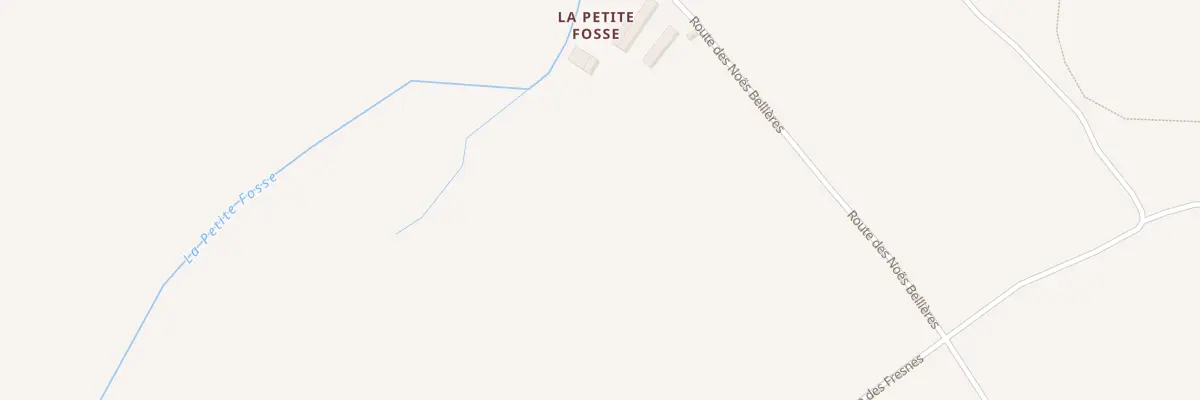 Plan du 2 Rte des Noës Bellières à Mortrée