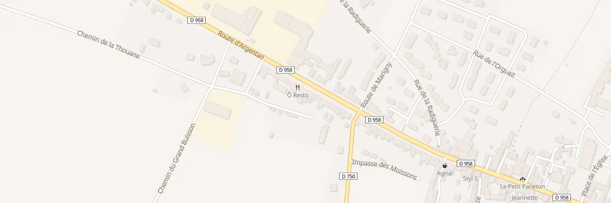 Plan du 137 Rue Grande Rue à Mortrée