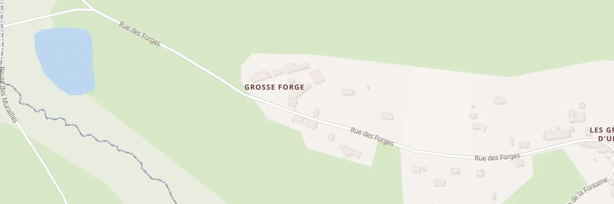 Plan du 52 Grosse Forge-Sud à Bonneville-et-Saint-Avit-de-Fumadières