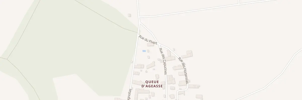 Plan du 1 Rue du Pivert Queue d’Ageasse à Lorigné