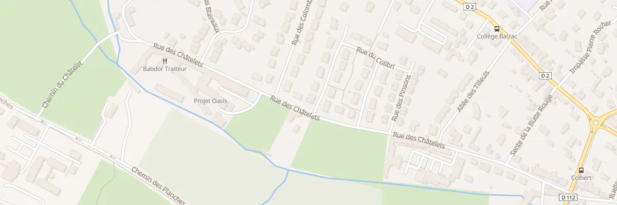 Plan du 1 Rue des Pics Verts à Alençon