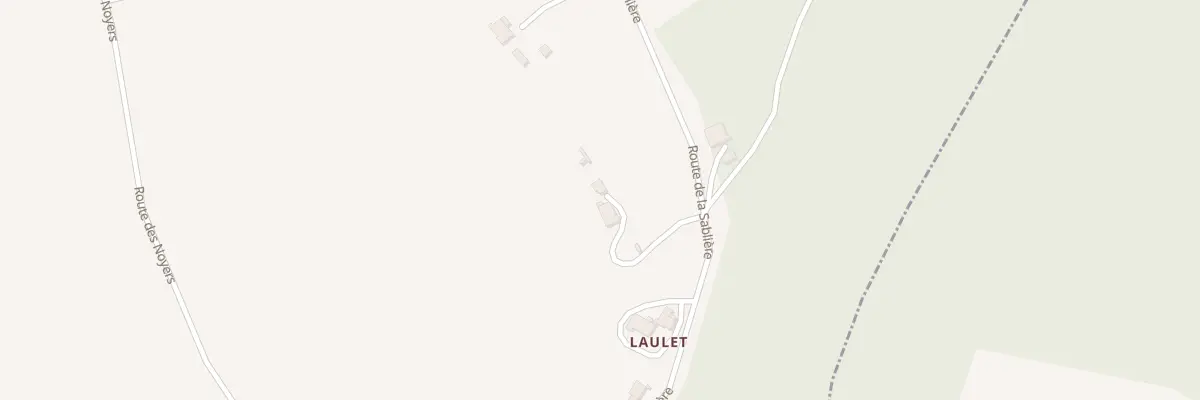 Plan du 268 Laulet à Couthures-sur-Garonne