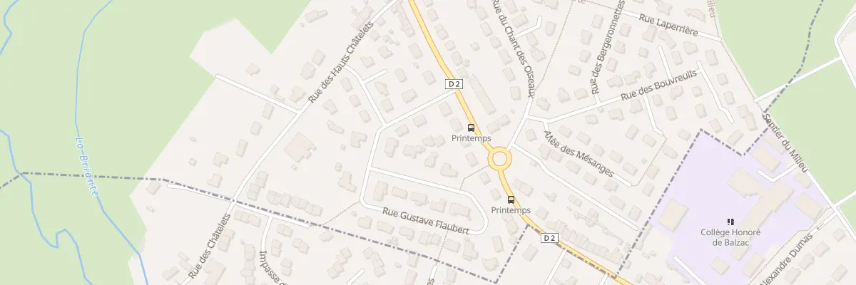 Plan du 1B Rue des Fauvettes à Damigny