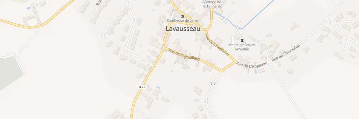 Plan du 11 Rue de Puygaillard à Boivre-la-Vallée