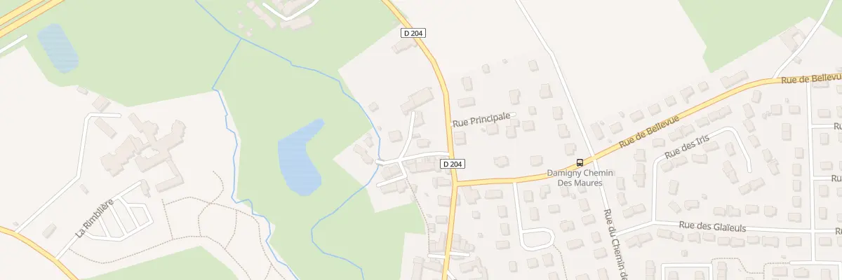 Plan du 10 Imp du Moulin à Damigny