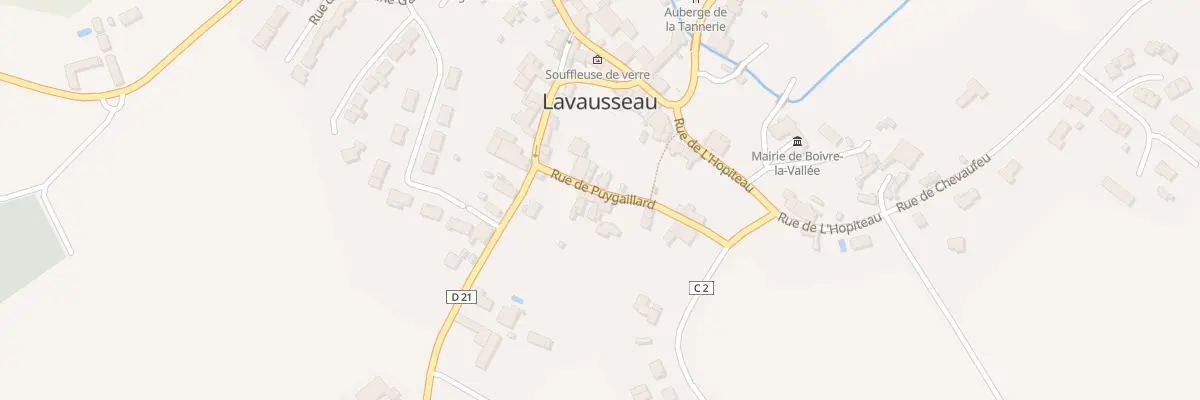 Plan du 9 Rue de Puygaillard à Boivre-la-Vallée