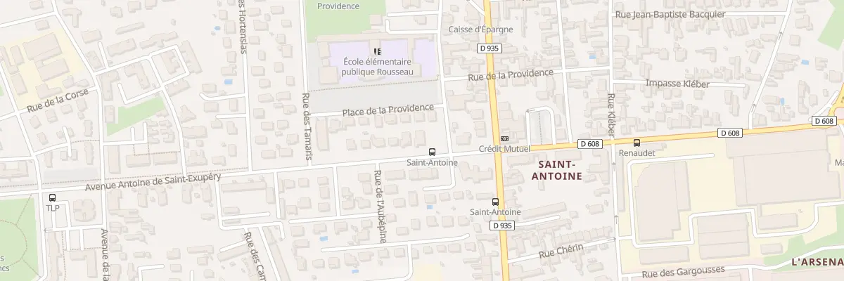 Plan du 49 Av Antoine de St-Exupery à Tarbes