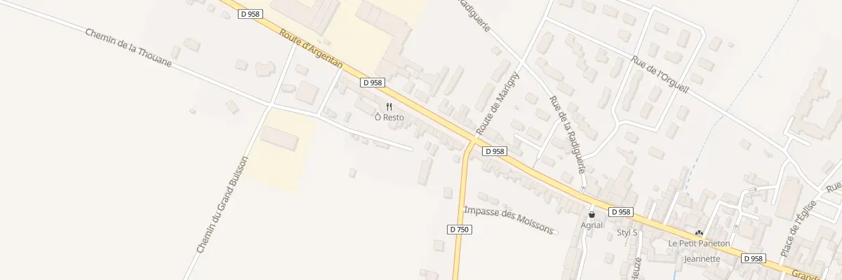 Plan du 129 Rue Grande Rue à Mortrée