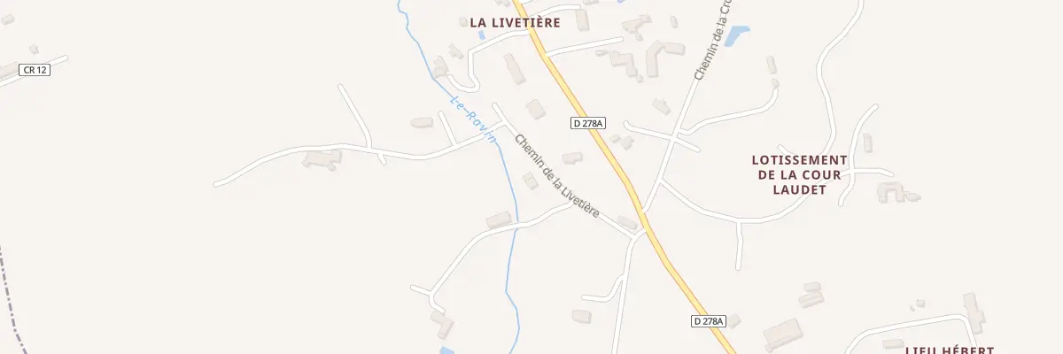 Plan du 79 Che de la Livetière à Tourgéville