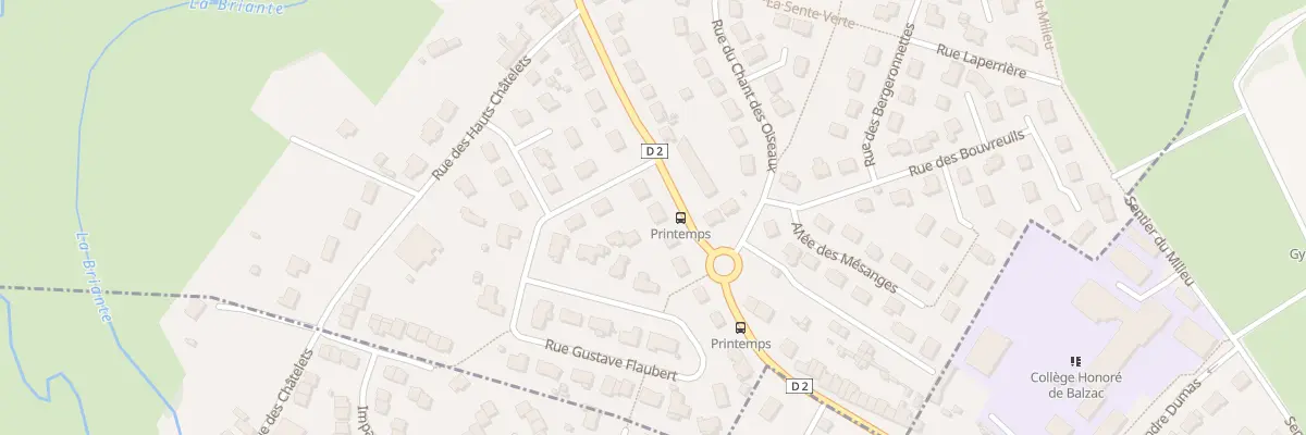 Plan du 28 Rue du Printemps à Damigny