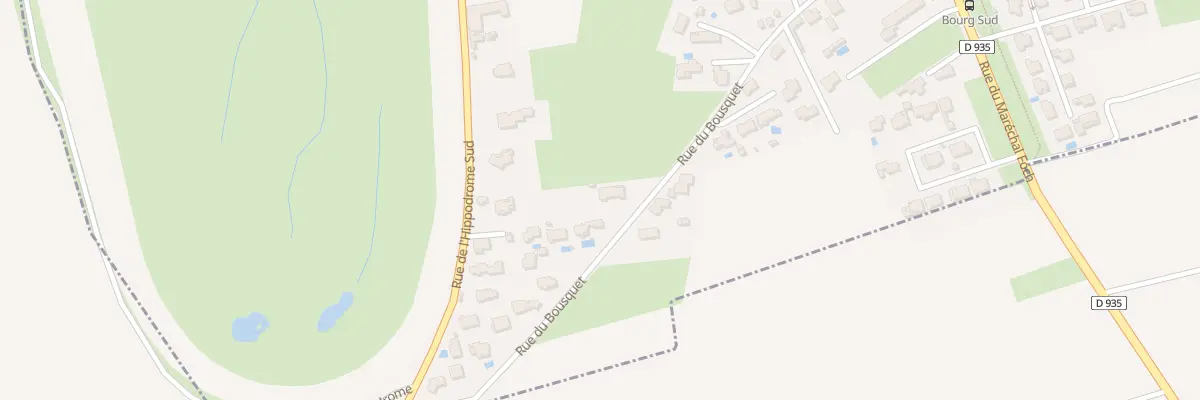 Plan du 21 Rue du Bousquet à Laloubère