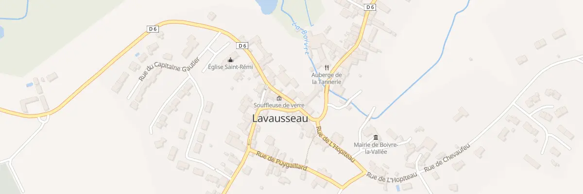 Plan du 8 Rue de l’Eglise à Boivre-la-Vallée