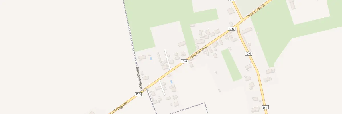 Plan du 7 Rue du Midi à Artagnan