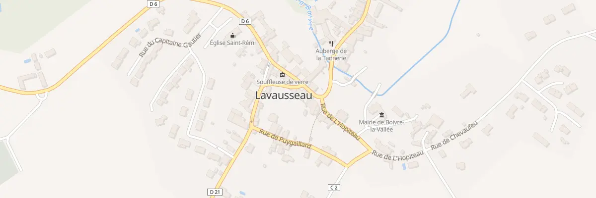 Plan du 1 Rue des Tanneurs à Boivre-la-Vallée