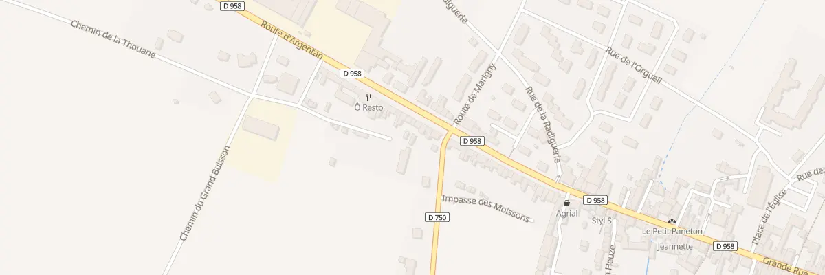 Plan du 123 Rue Grande Rue à Mortrée