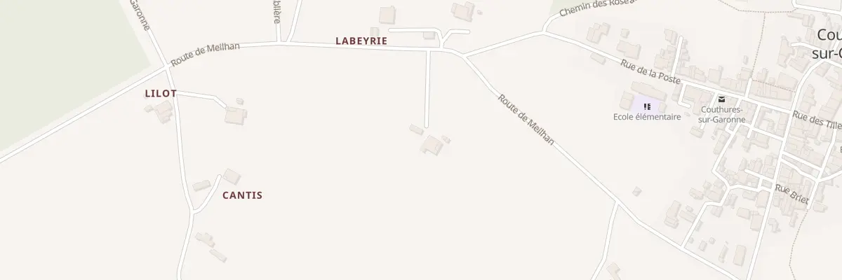 Plan du 27 Rte de Meilhan à Couthures-sur-Garonne