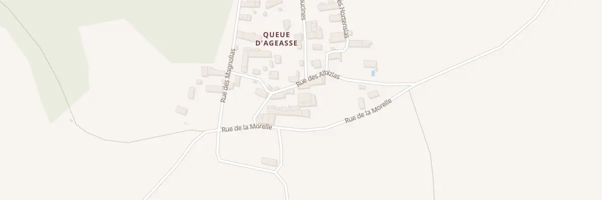 Plan du 5148 Rue des Albizias à Lorigné