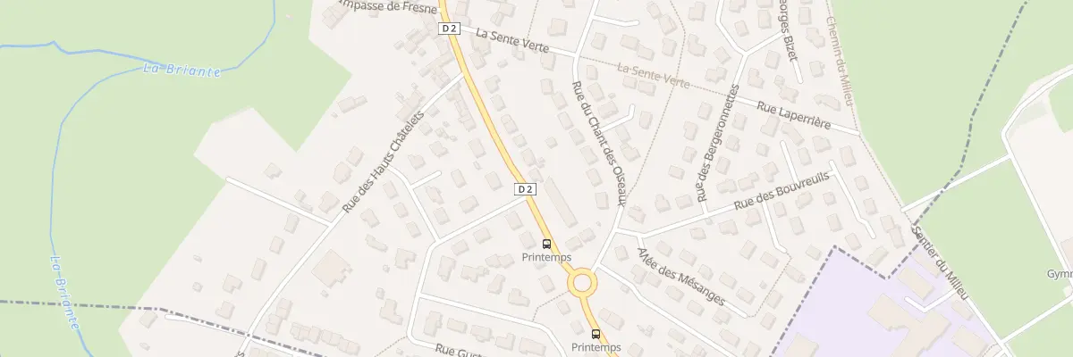 Plan du 17 Rue du Printemps à Damigny