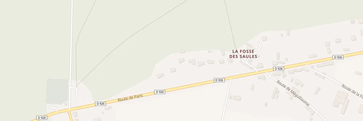 Plan du 5971 Rte de Paris à Gouffern en Auge